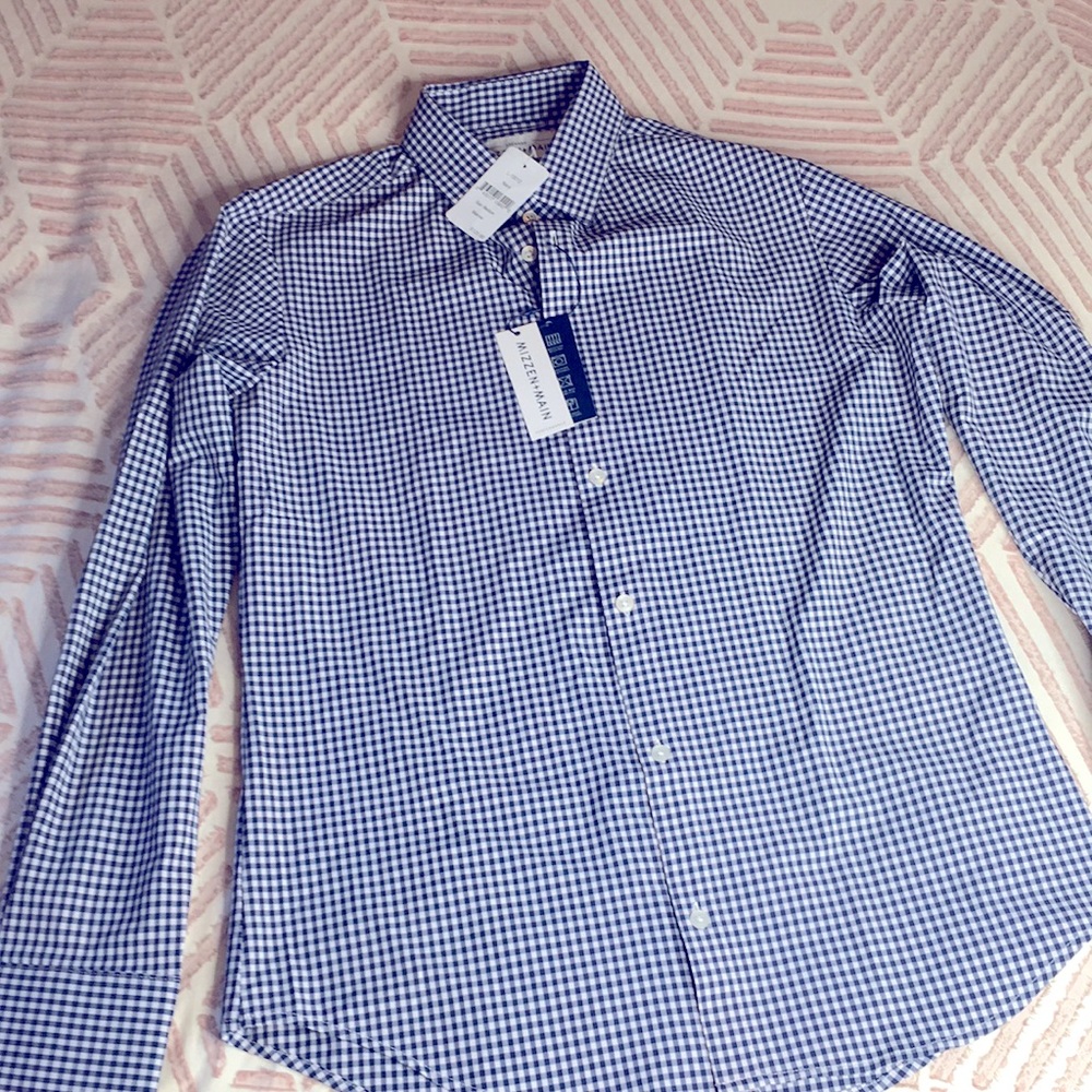 Mizzen + Main Leeward Men’s Plaid Shirt M